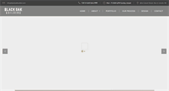 Desktop Screenshot of blackoakbuilder.com